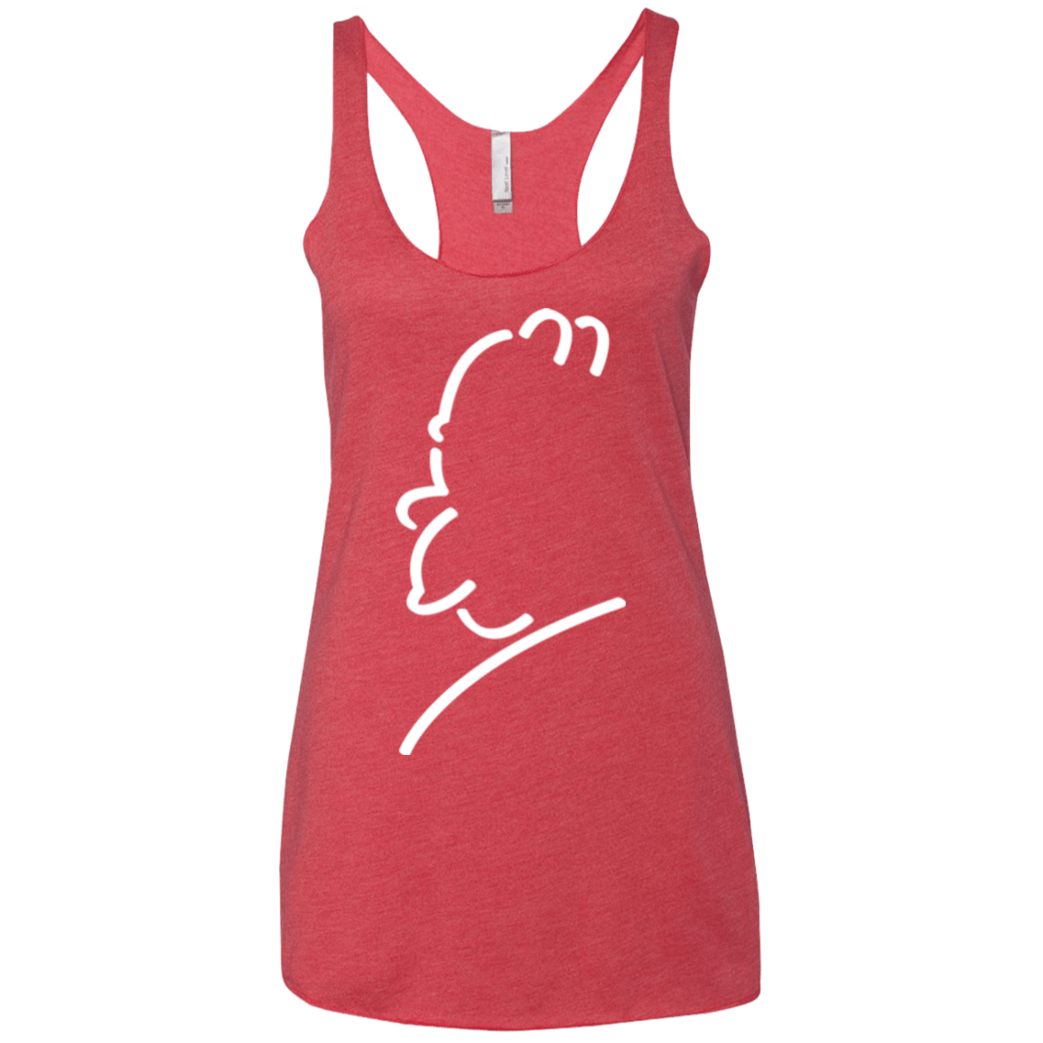 T-Shirts Vintage Red / X-Small Sir Alfred J Women's Triblend Racerback Tank