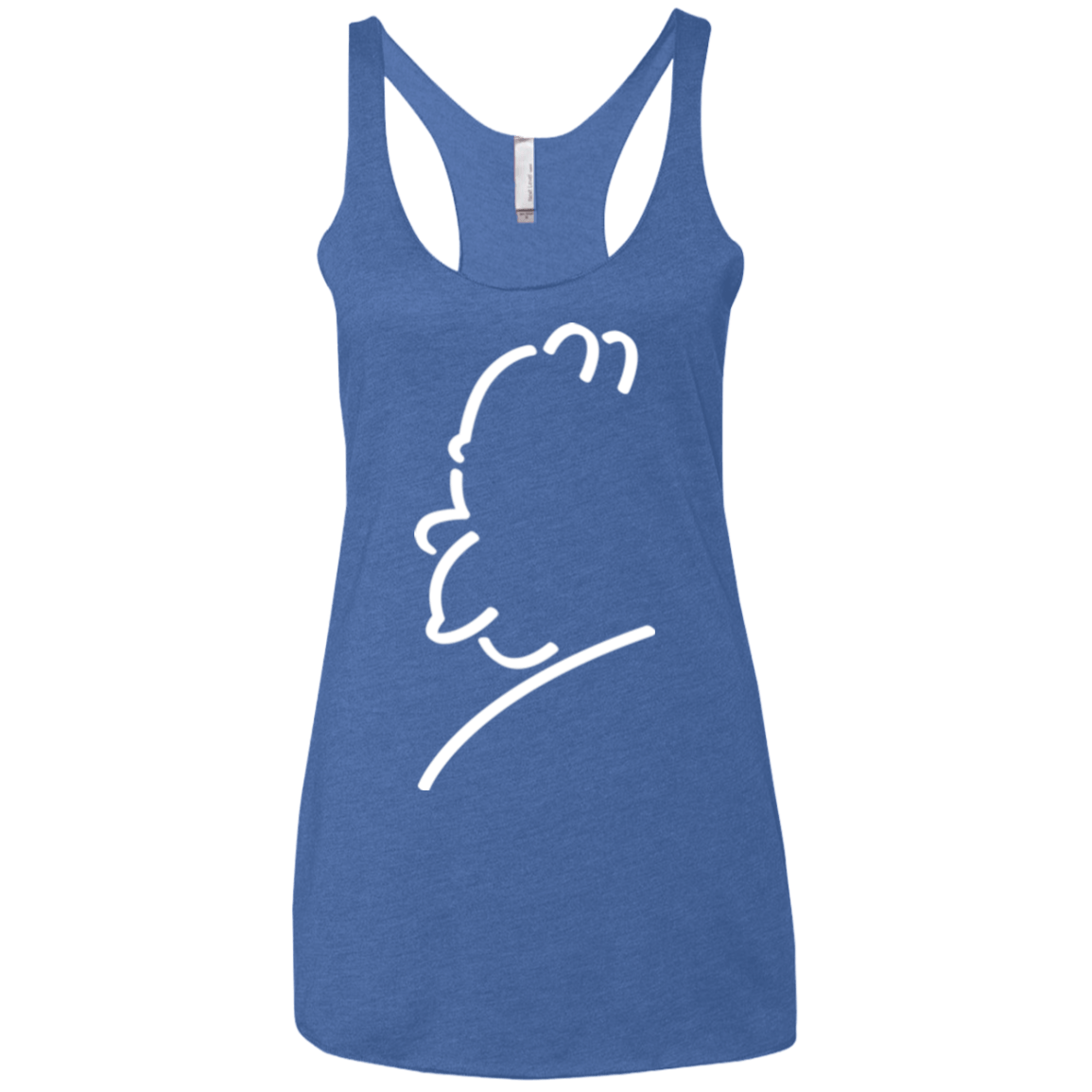 T-Shirts Vintage Royal / X-Small Sir Alfred J Women's Triblend Racerback Tank