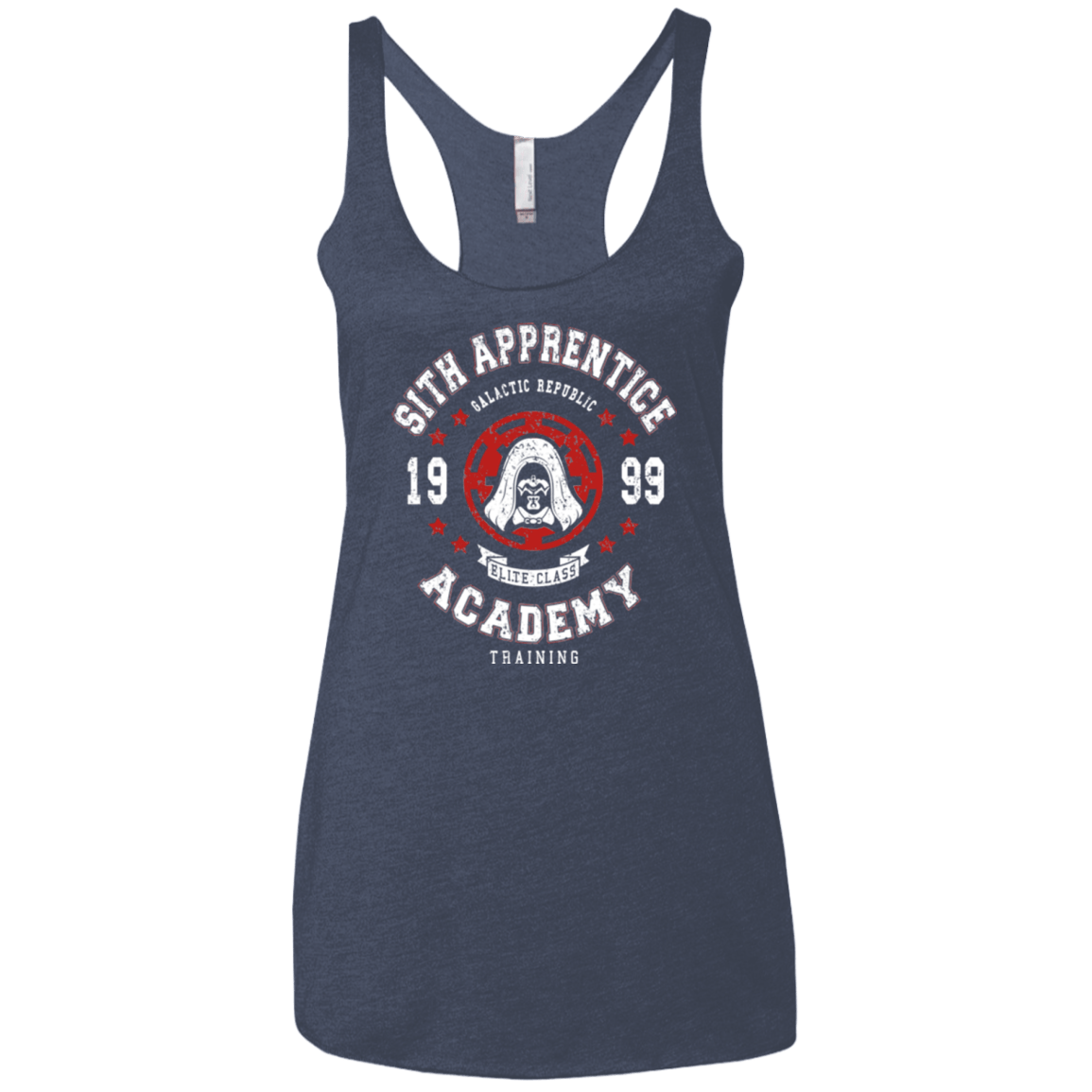 T-Shirts Vintage Navy / X-Small Sith Appretince Academy 99 Women's Triblend Racerback Tank
