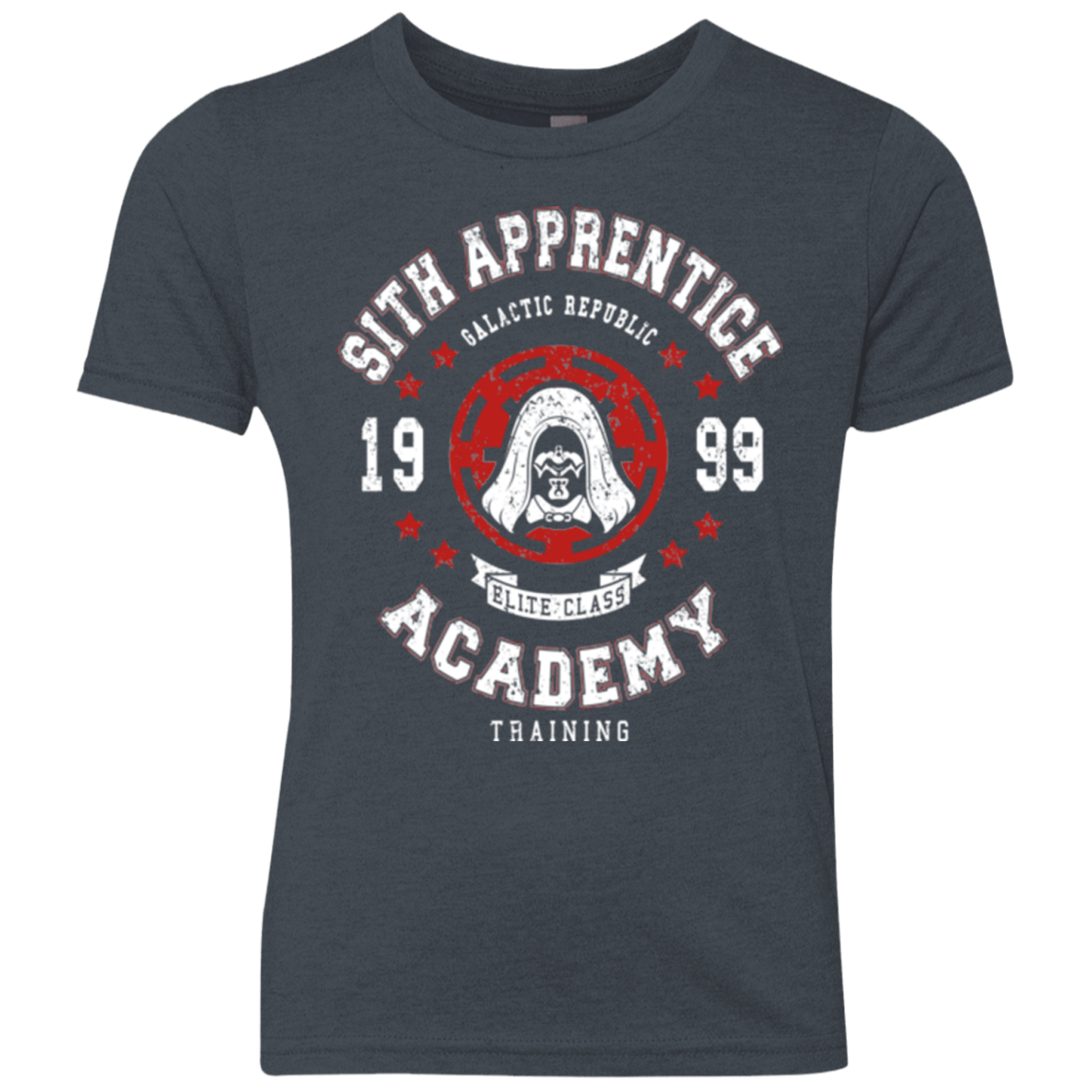 T-Shirts Vintage Navy / YXS Sith Appretince Academy 99 Youth Triblend T-Shirt