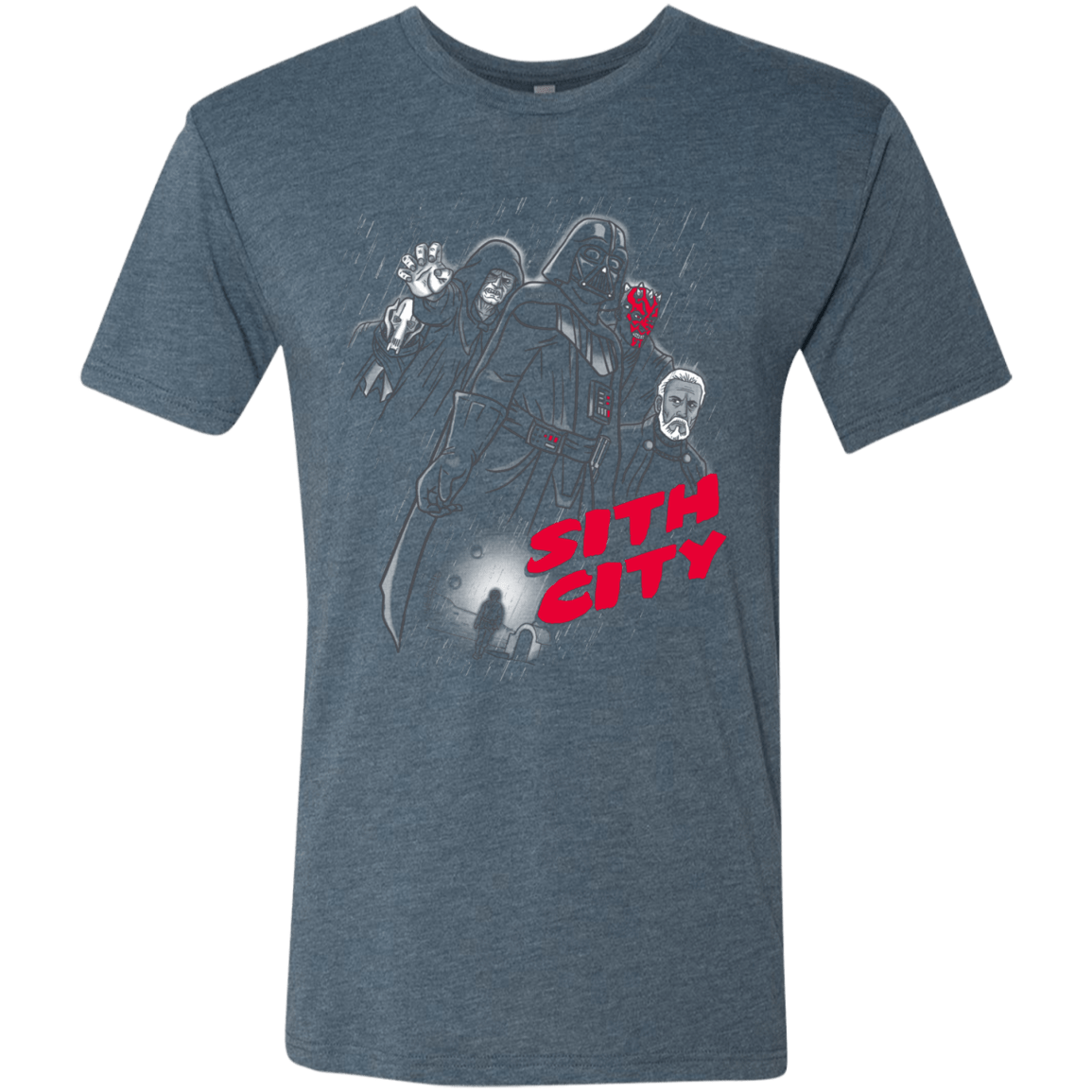 T-Shirts Indigo / Small Sith city Men's Triblend T-Shirt