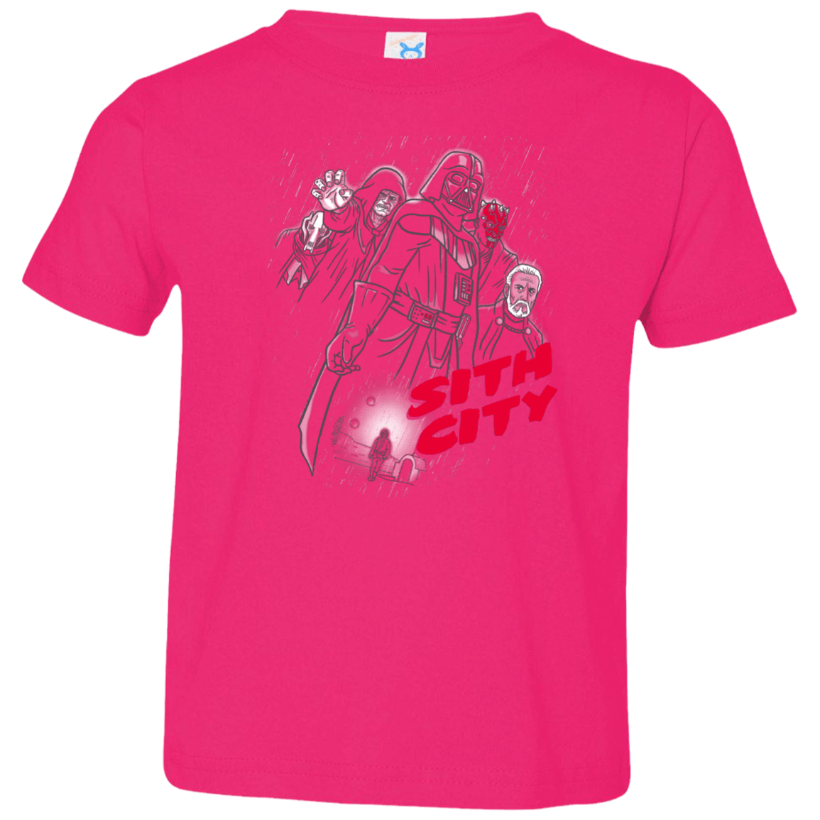 T-Shirts Hot Pink / 2T Sith city Toddler Premium T-Shirt