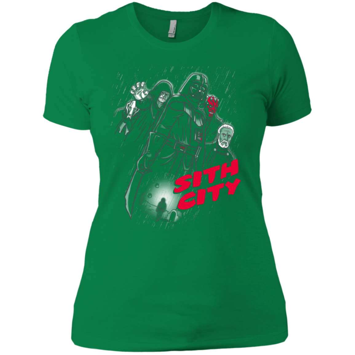 T-Shirts Kelly Green / X-Small Sith city Women's Premium T-Shirt