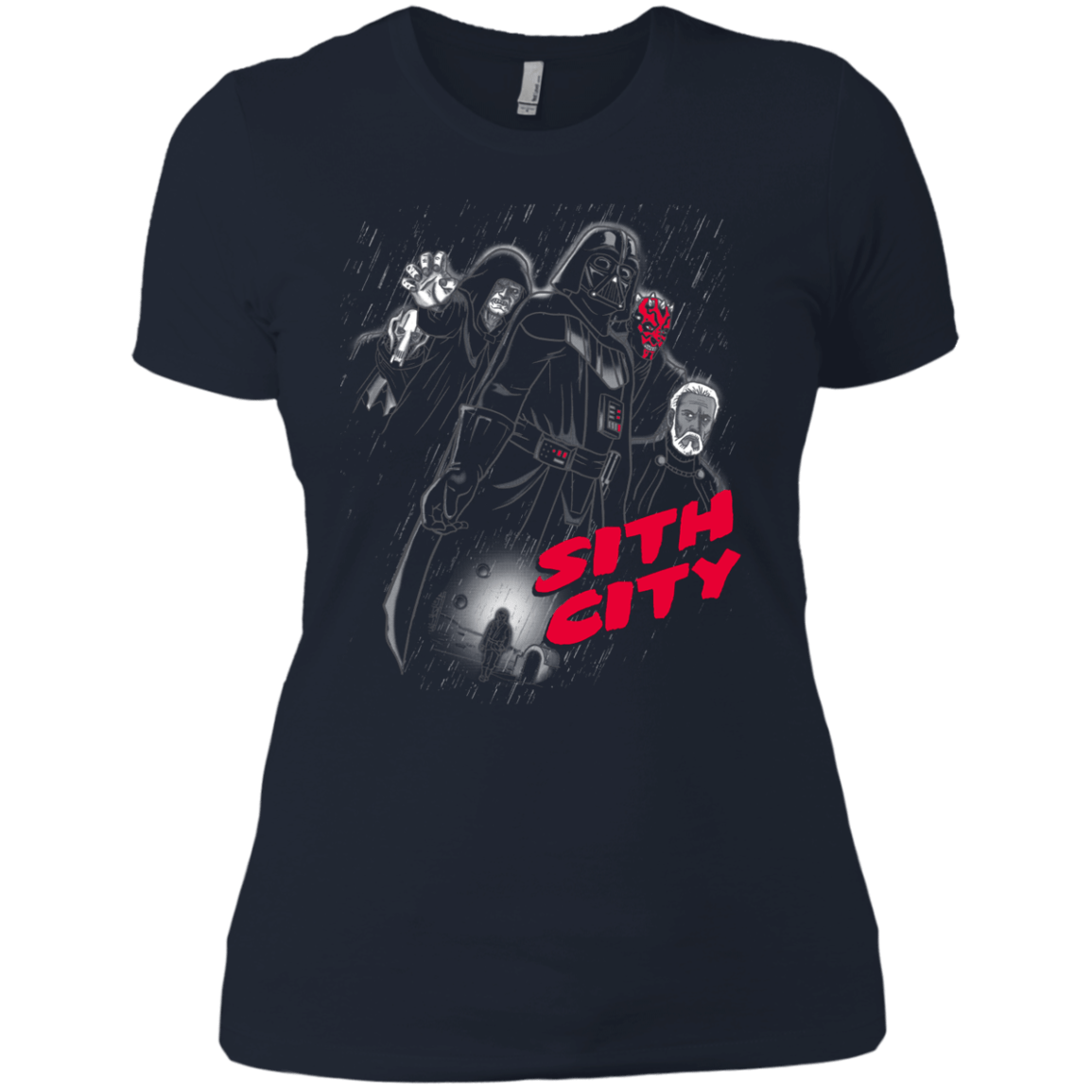 T-Shirts Midnight Navy / X-Small Sith city Women's Premium T-Shirt