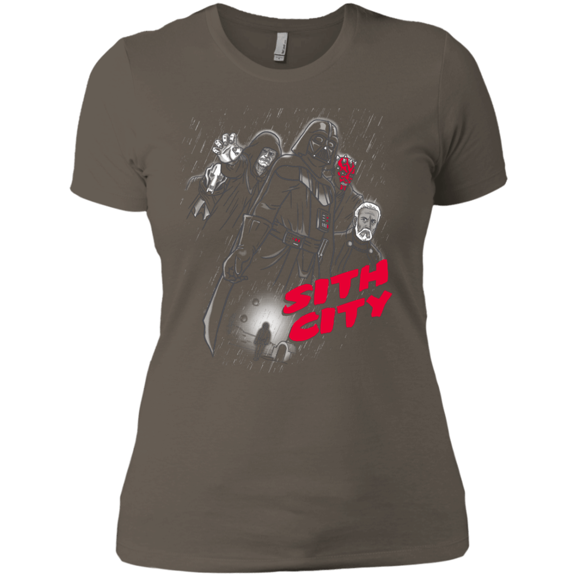 T-Shirts Warm Grey / X-Small Sith city Women's Premium T-Shirt