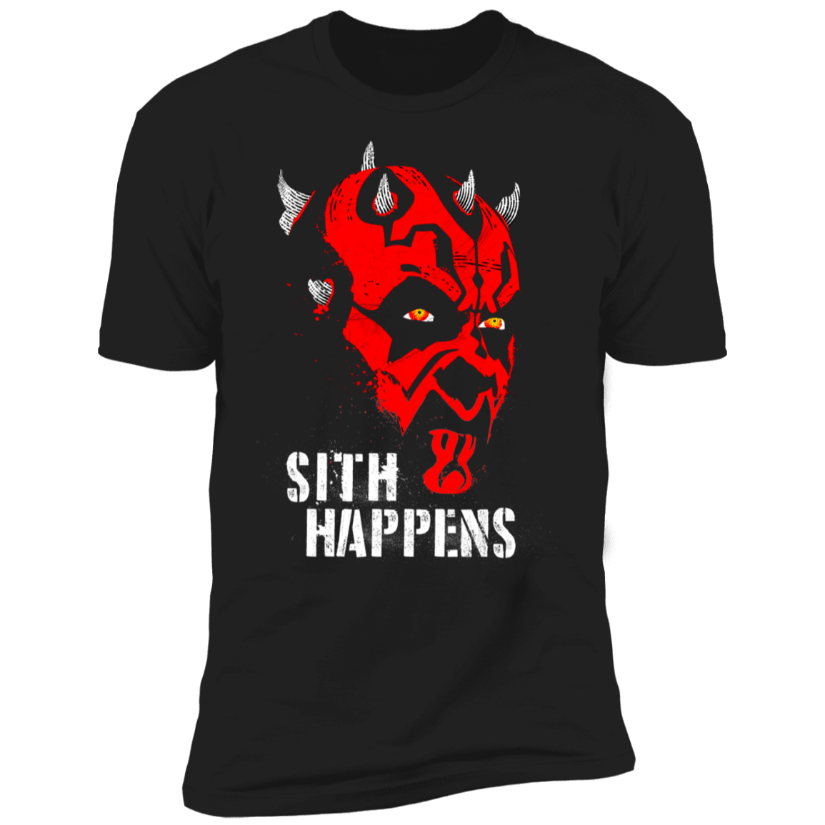 T-Shirts Black / X-Small Sith Happens Maul Men's Premium T-Shirt