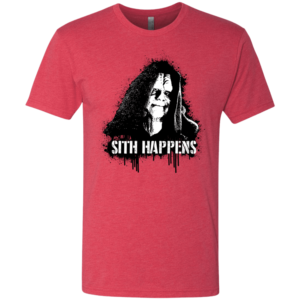 T-Shirts Vintage Red / S Sith Happens Men's Triblend T-Shirt