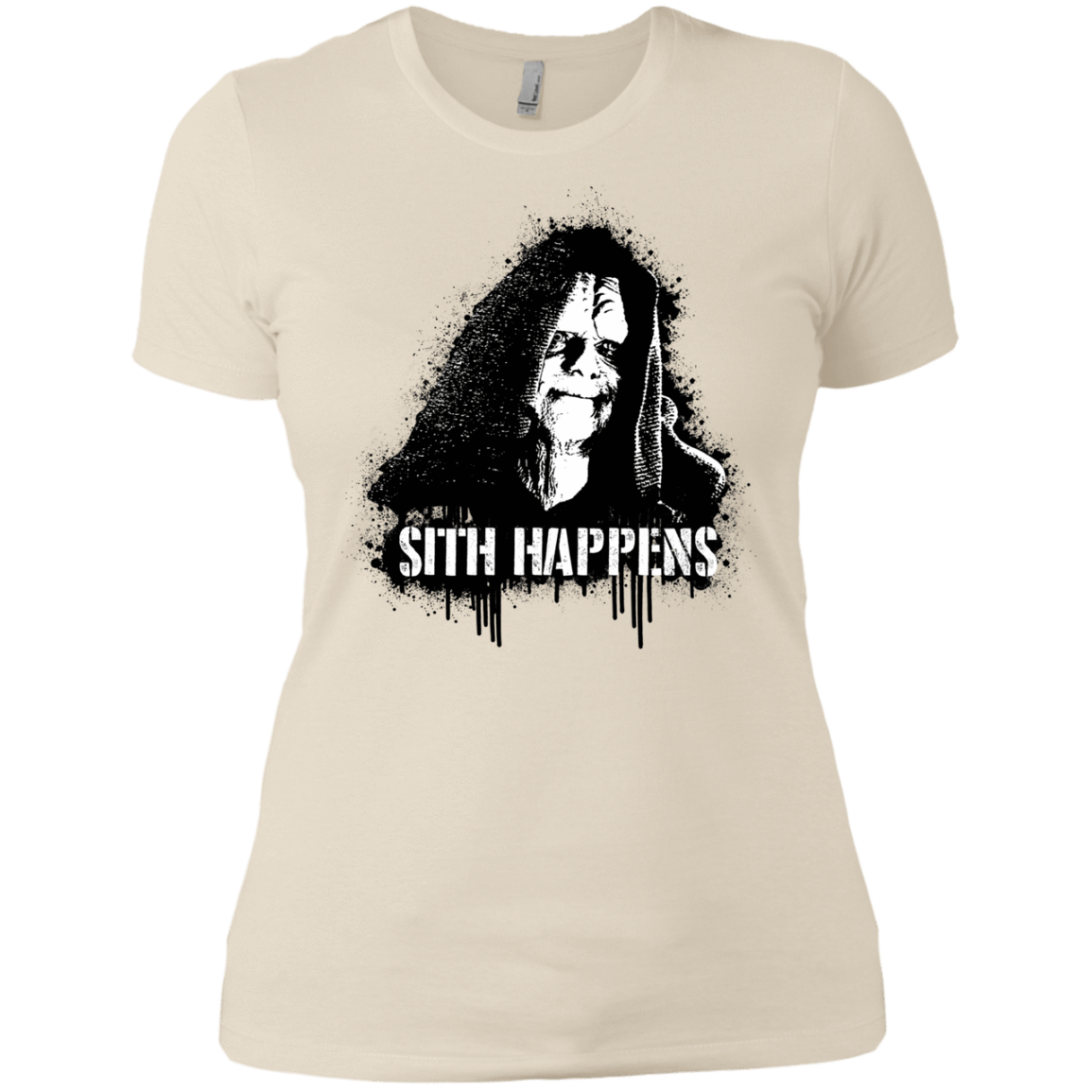 T-Shirts Ivory/ / X-Small Sith Happens Women's Premium T-Shirt