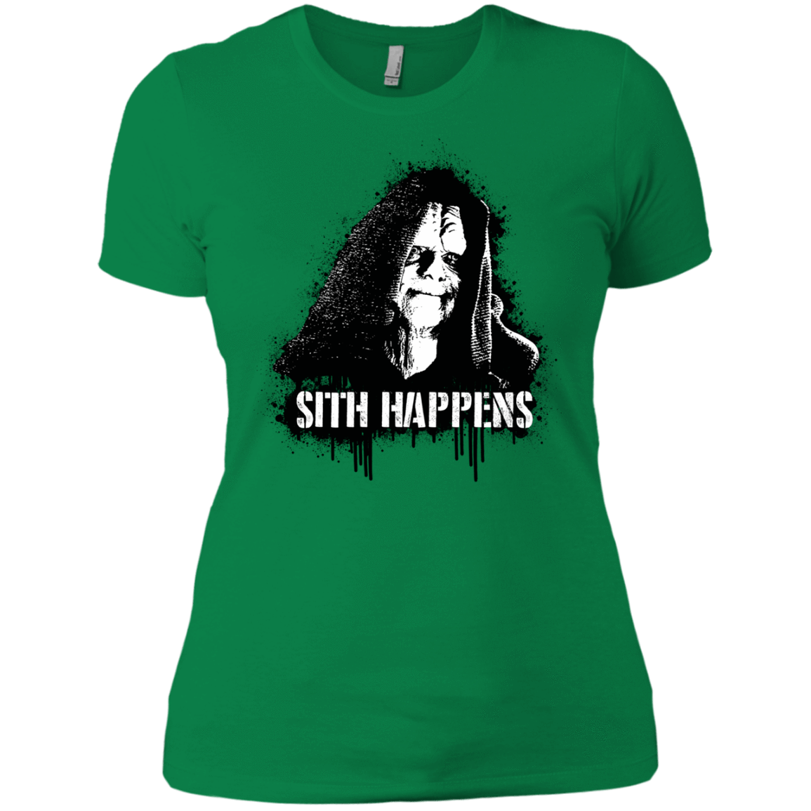 T-Shirts Kelly Green / X-Small Sith Happens Women's Premium T-Shirt