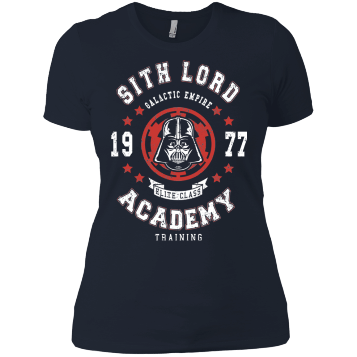 T-Shirts Midnight Navy / X-Small Sith Lord Academy 77 Women's Premium T-Shirt