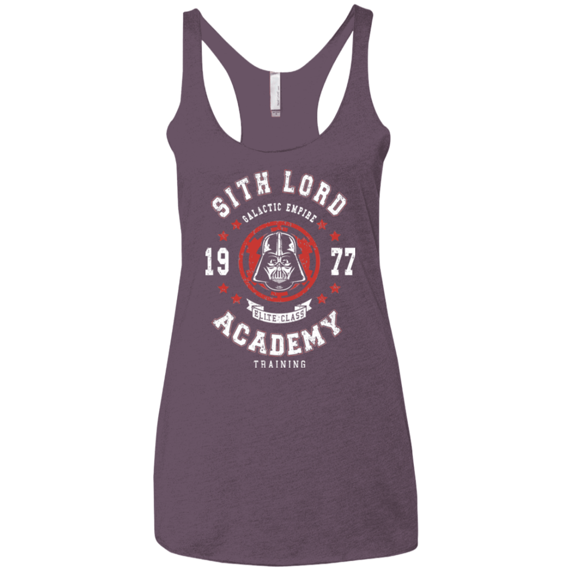 T-Shirts Vintage Purple / X-Small Sith Lord Academy 77 Women's Triblend Racerback Tank