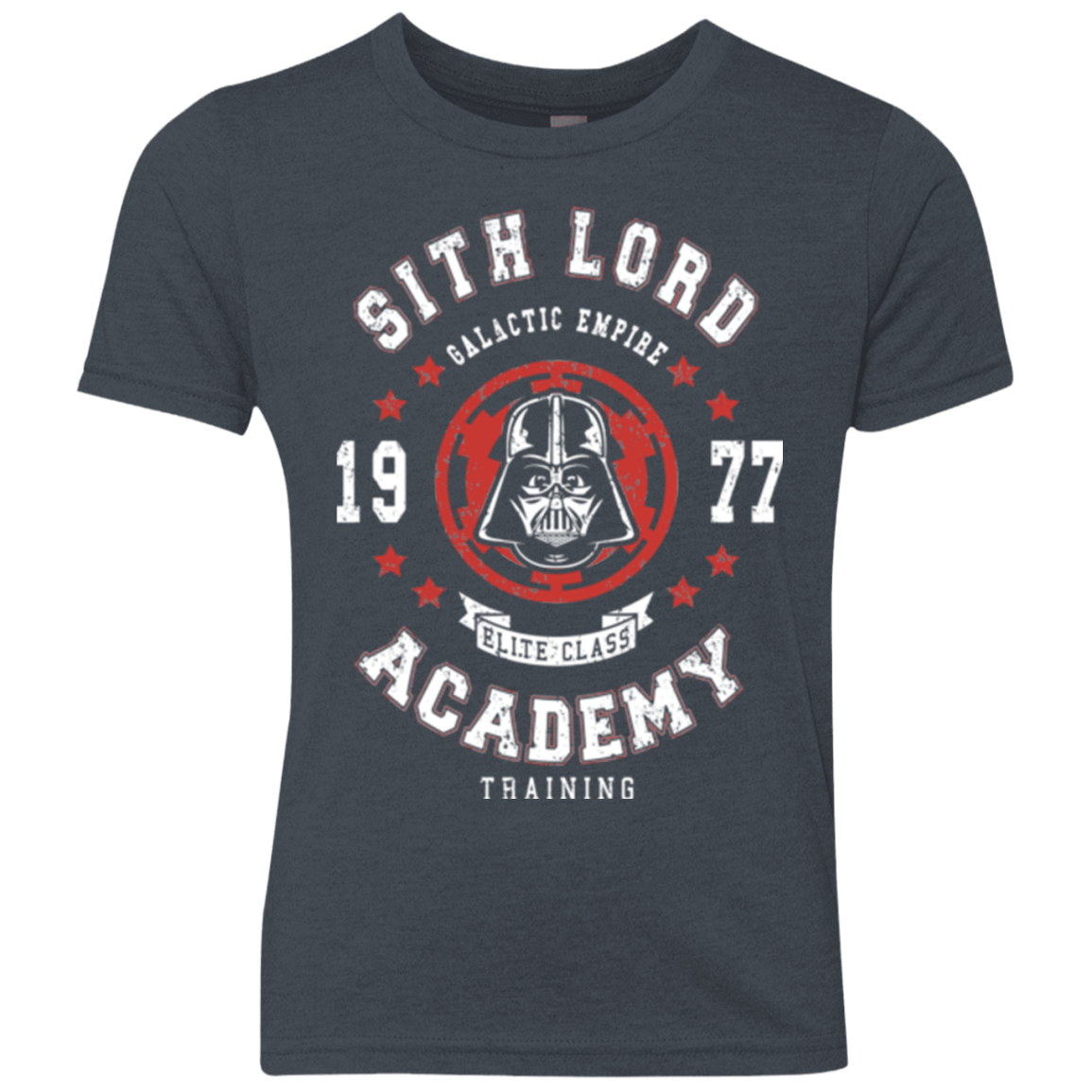 T-Shirts Vintage Navy / YXS Sith Lord Academy 77 Youth Triblend T-Shirt