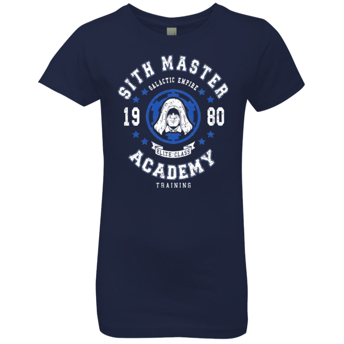 T-Shirts Midnight Navy / YXS Sith Master Academy 80 Girls Premium T-Shirt