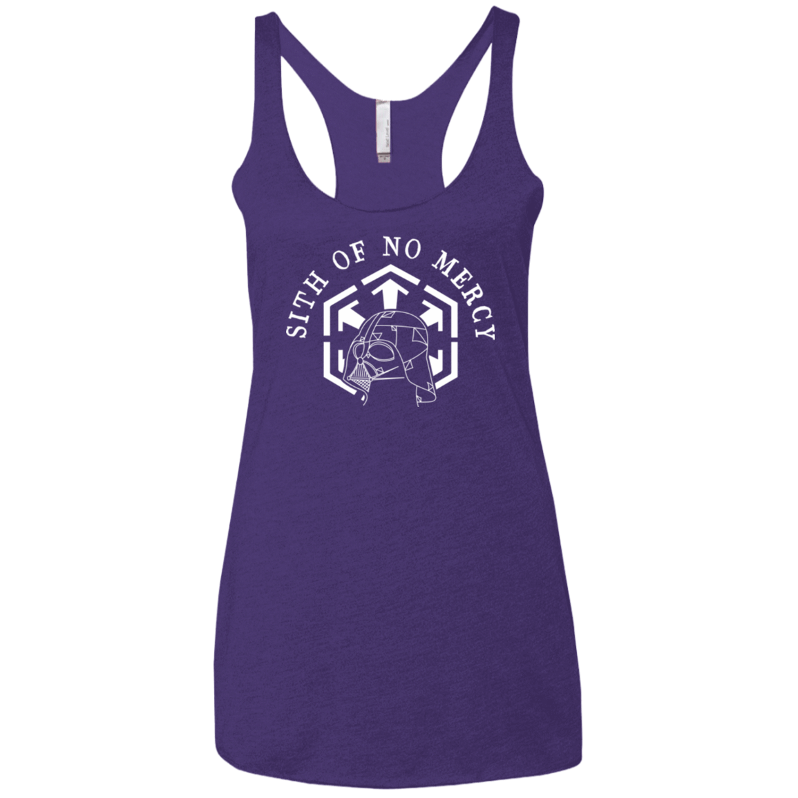T-Shirts Purple / X-Small SITH OF NO MERCY Women's Triblend Racerback Tank