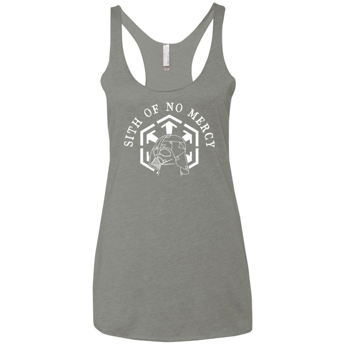 T-Shirts Venetian Grey / X-Small SITH OF NO MERCY Women's Triblend Racerback Tank