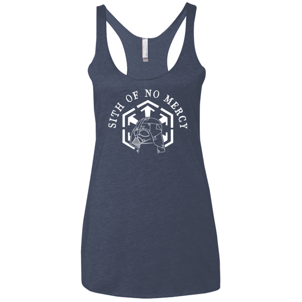 T-Shirts Vintage Navy / X-Small SITH OF NO MERCY Women's Triblend Racerback Tank