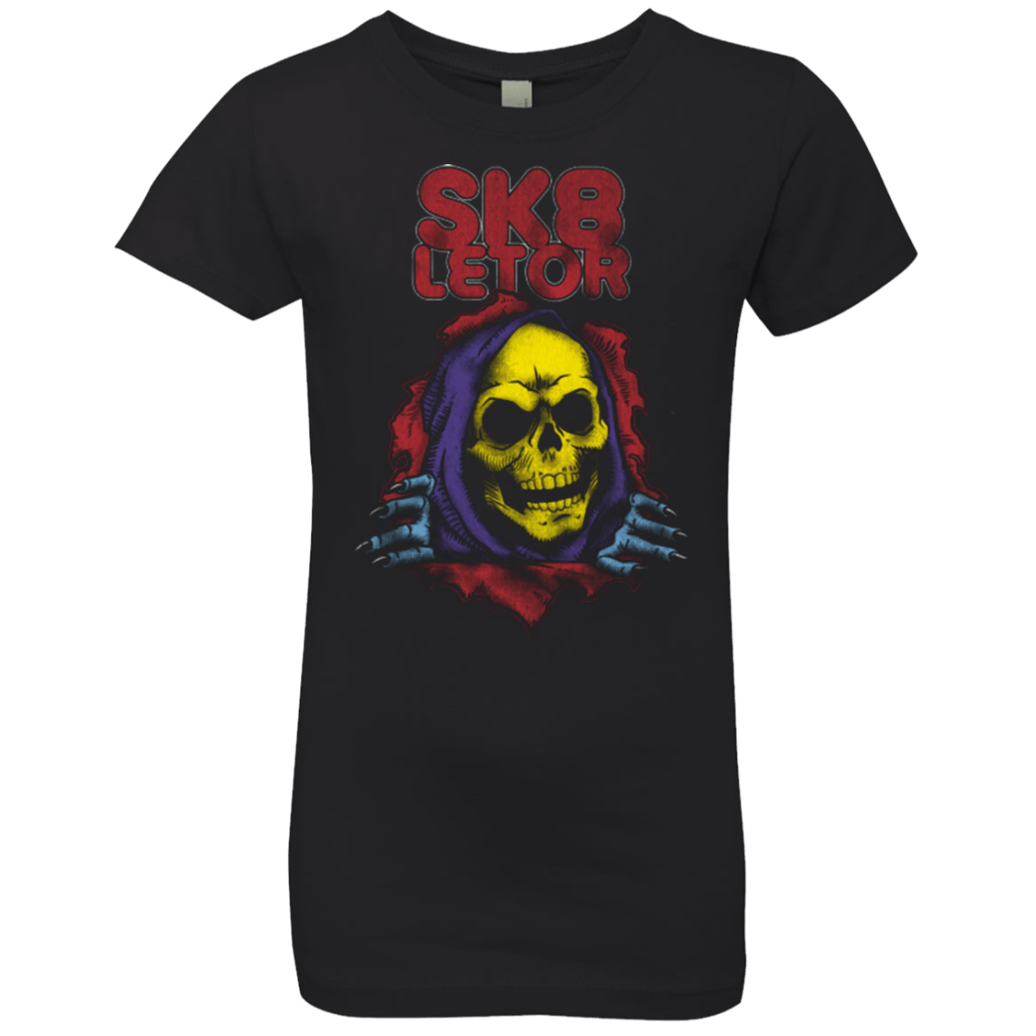 T-Shirts Black / YXS SK8LETOR Girls Premium T-Shirt