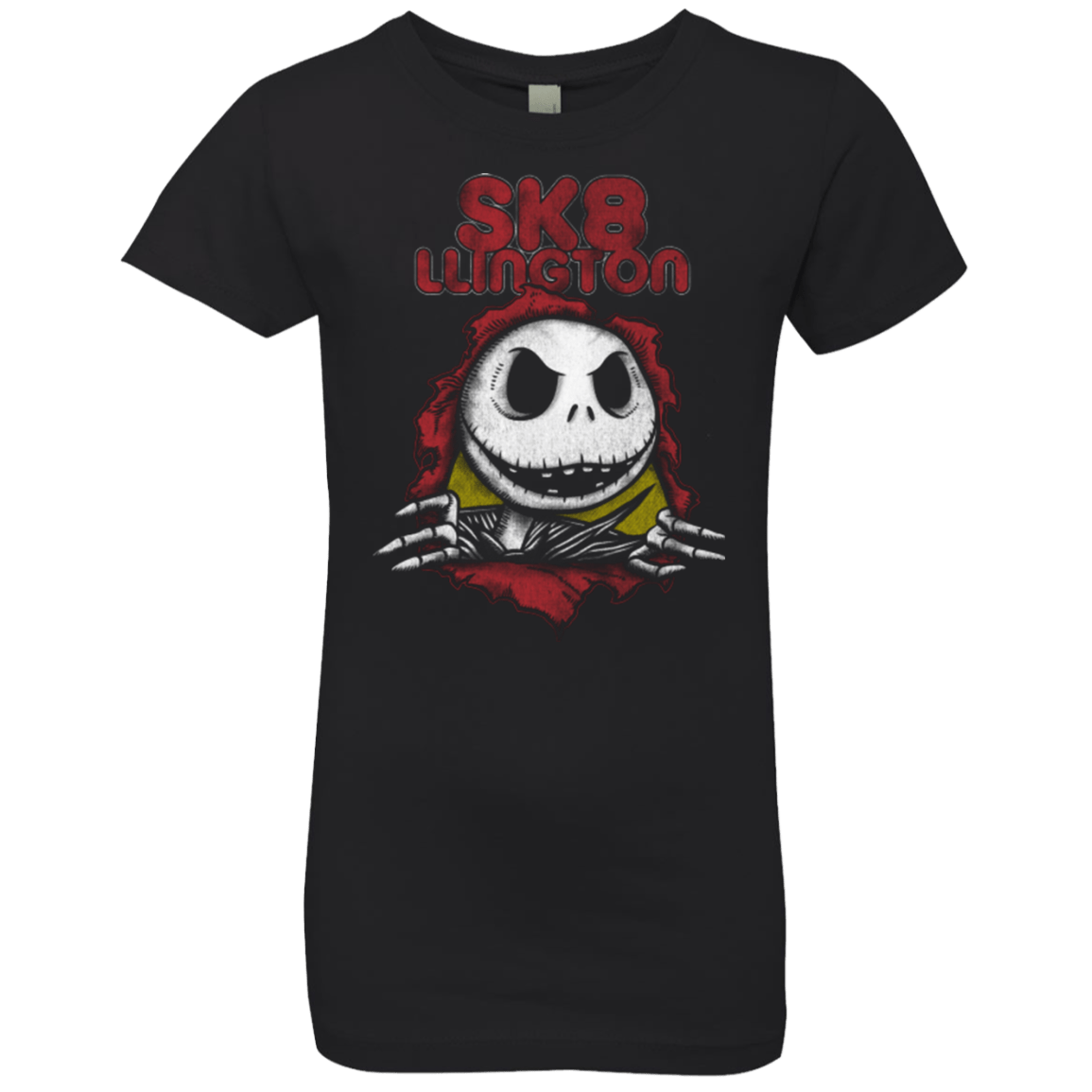 T-Shirts Black / YXS SK8LLINGTON Girls Premium T-Shirt