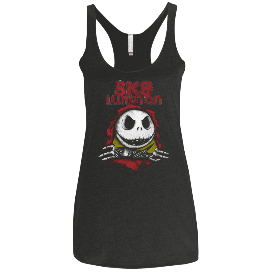 T-Shirts Vintage Black / X-Small SK8LLINGTON Women's Triblend Racerback Tank