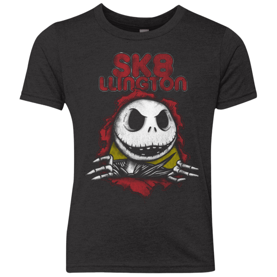 T-Shirts Vintage Black / YXS SK8LLINGTON Youth Triblend T-Shirt