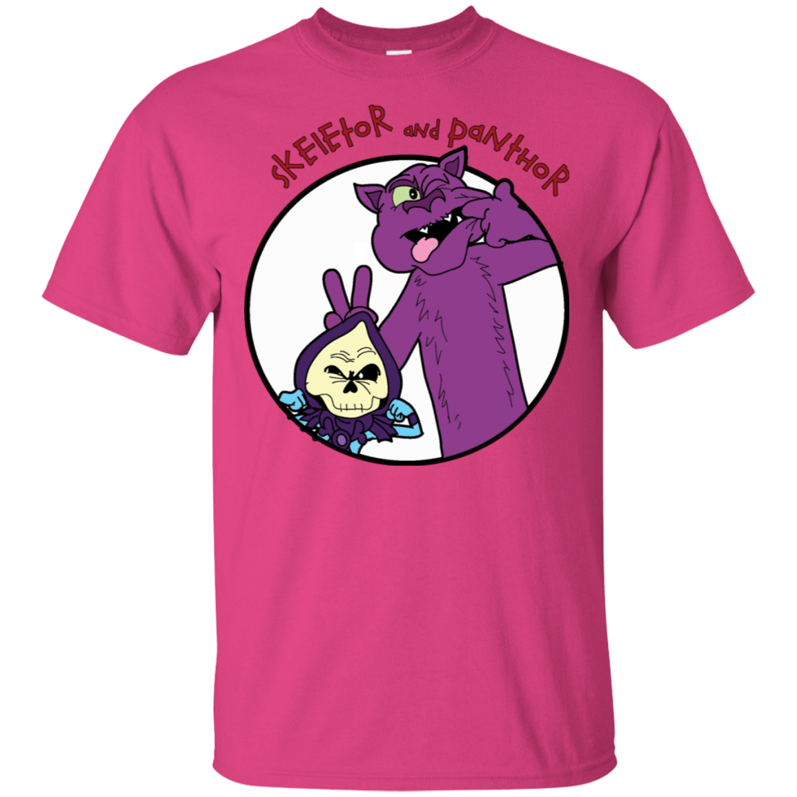 T-Shirts Heliconia / S Skeletor and Panthor T-Shirt