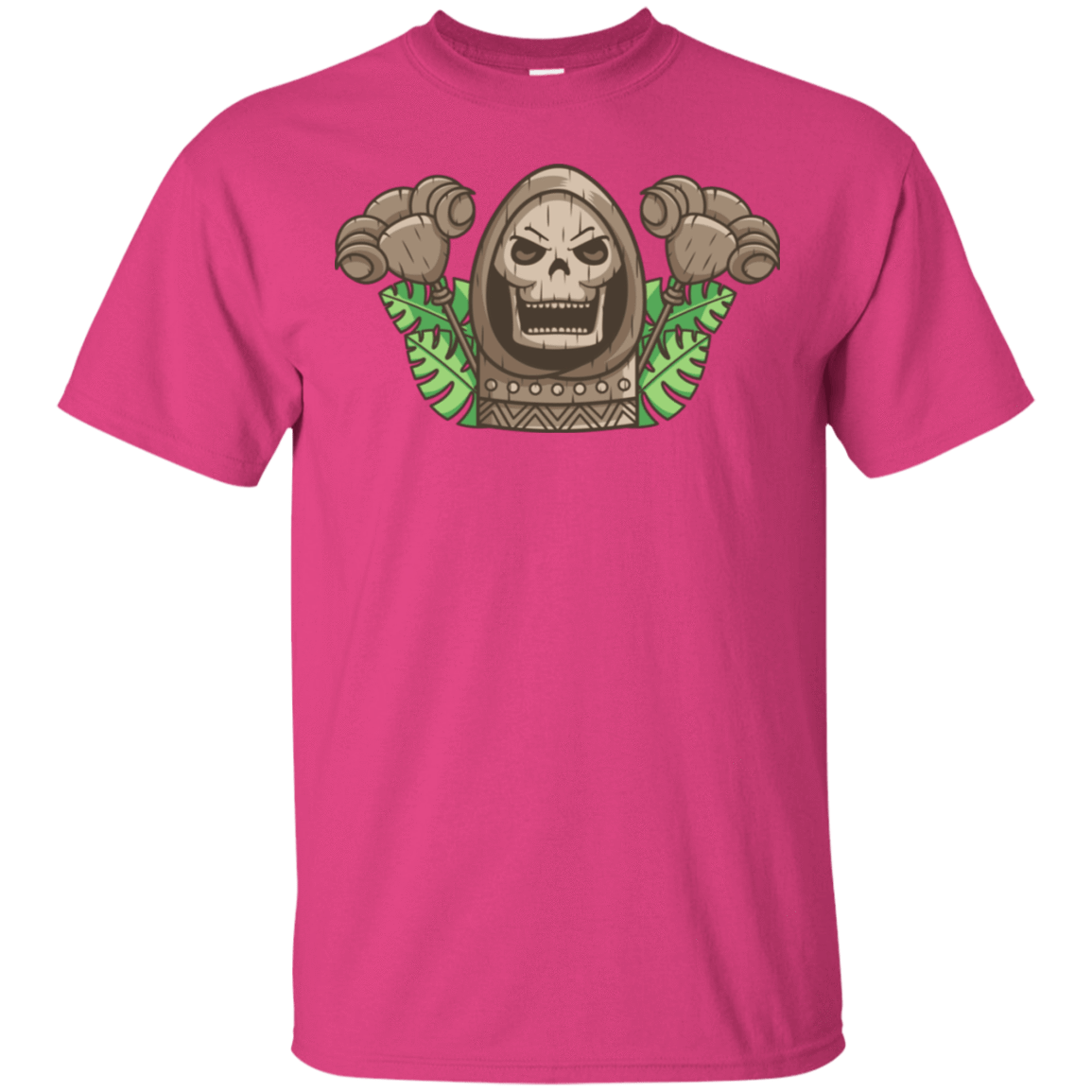 T-Shirts Heliconia / S Skeletor Tiki T-Shirt