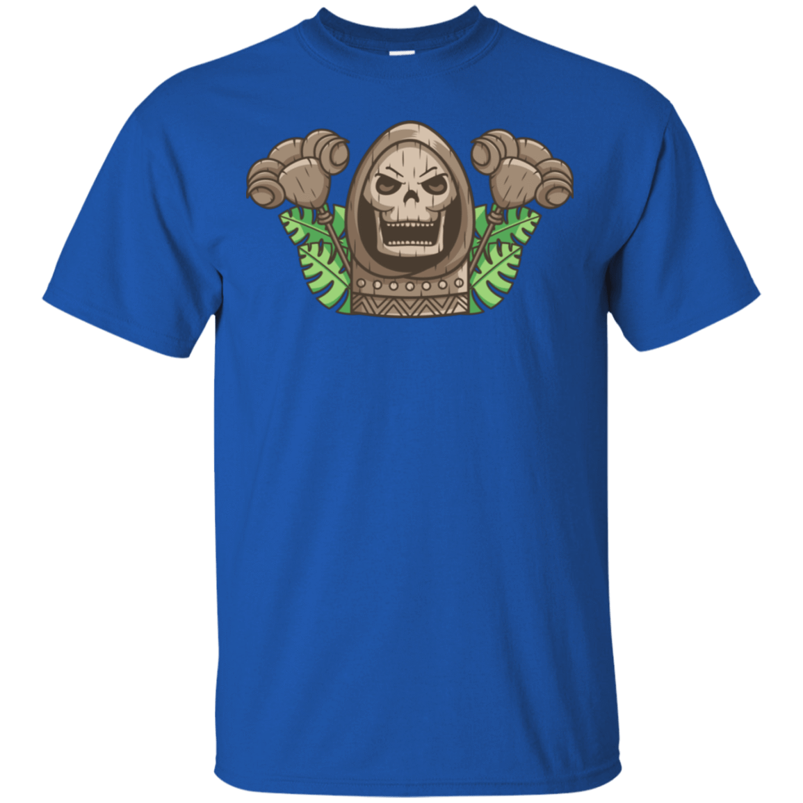 T-Shirts Royal / S Skeletor Tiki T-Shirt