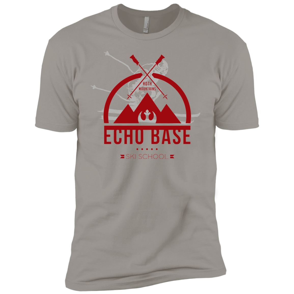 T-Shirts Light Grey / YXS Ski School Boys Premium T-Shirt