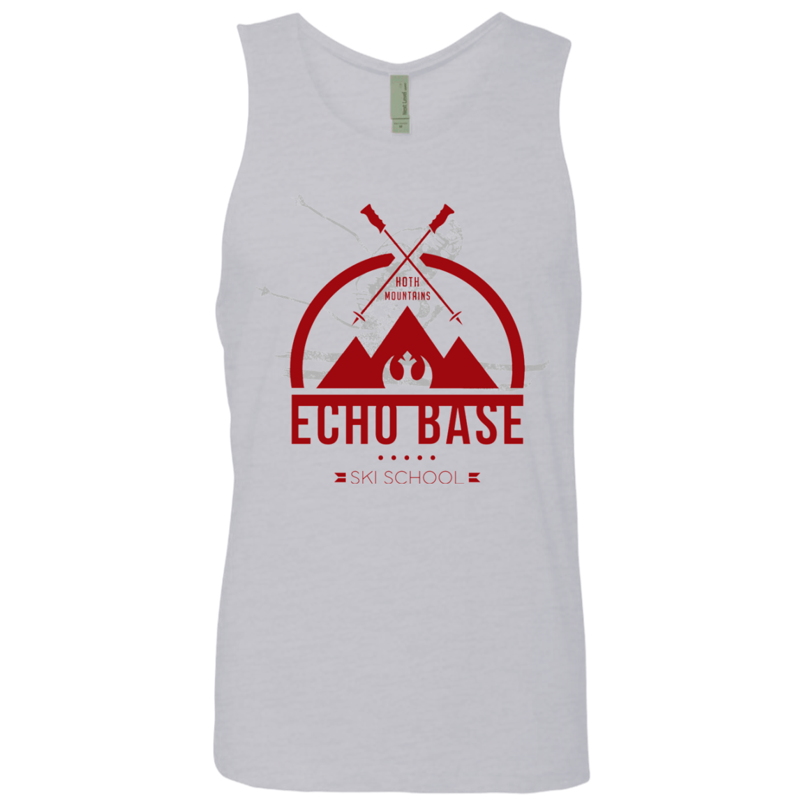 T-Shirts Heather Grey / Small Ski School Men's Premium Tank Top