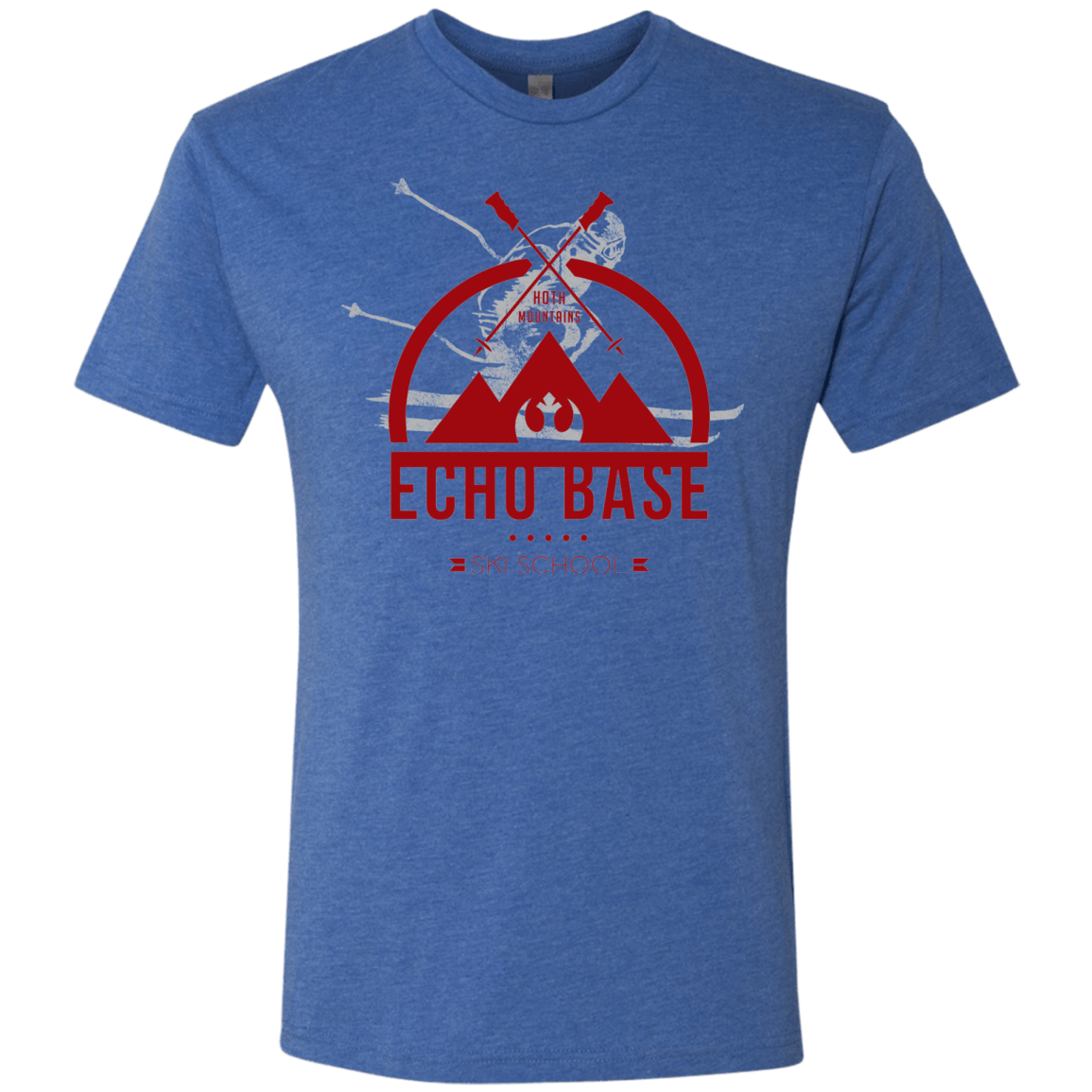 T-Shirts Vintage Royal / Small Ski School Men's Triblend T-Shirt