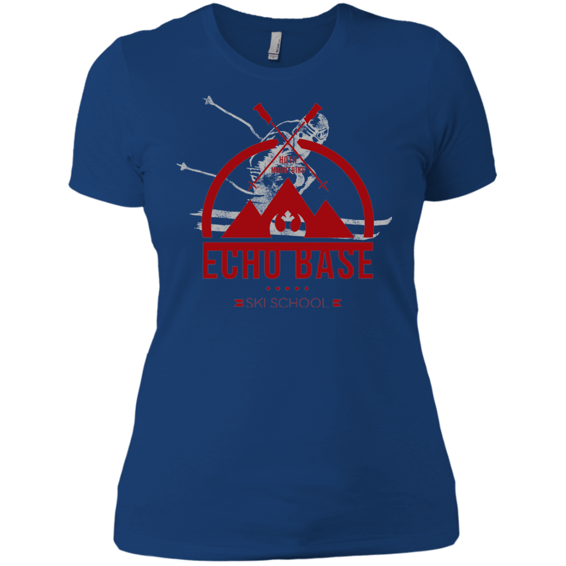 T-Shirts Royal / X-Small Ski School Women's Premium T-Shirt