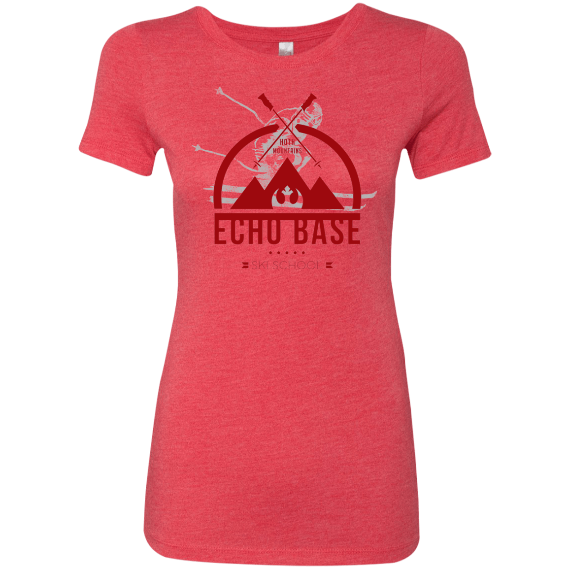 T-Shirts Vintage Red / Small Ski School Women's Triblend T-Shirt