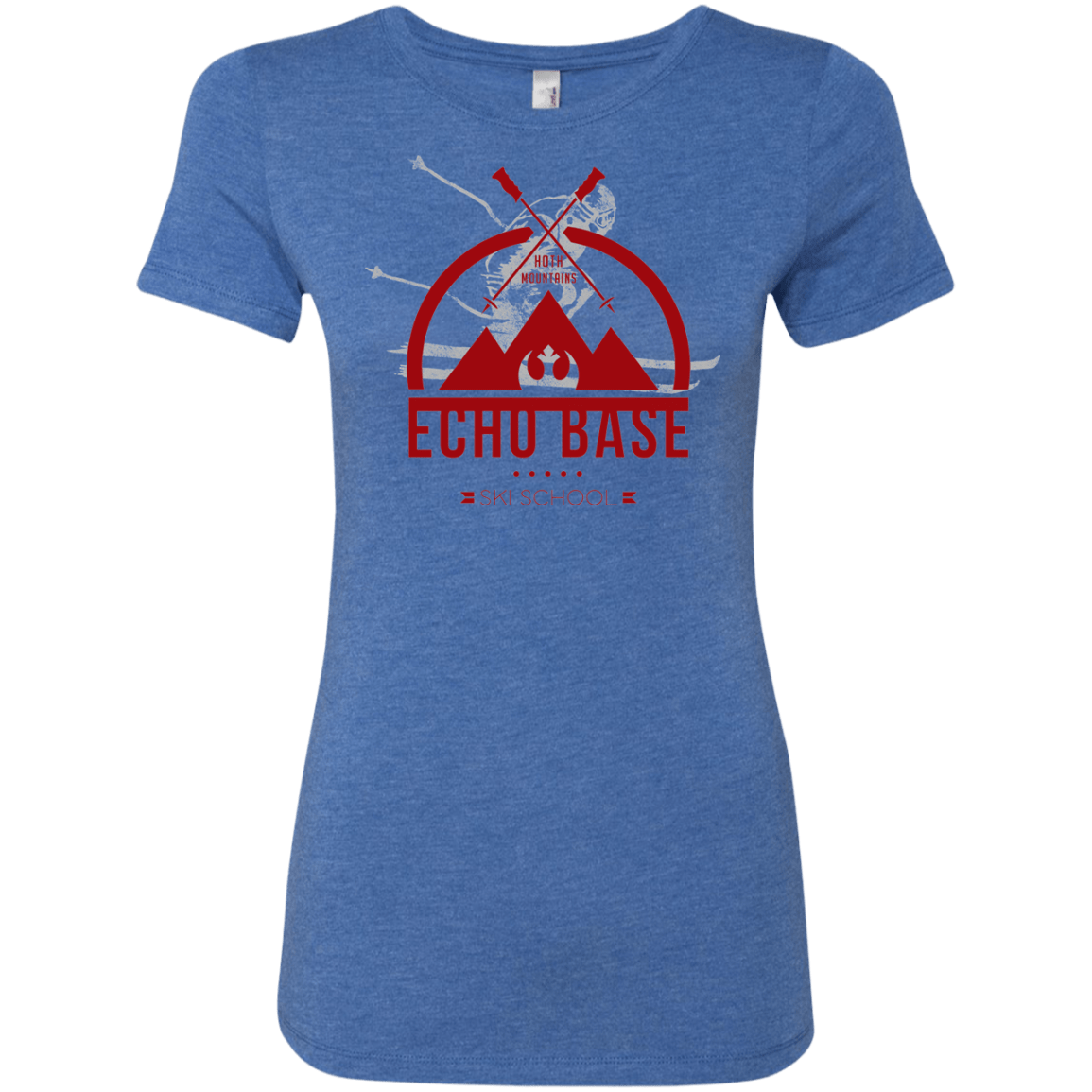 T-Shirts Vintage Royal / Small Ski School Women's Triblend T-Shirt