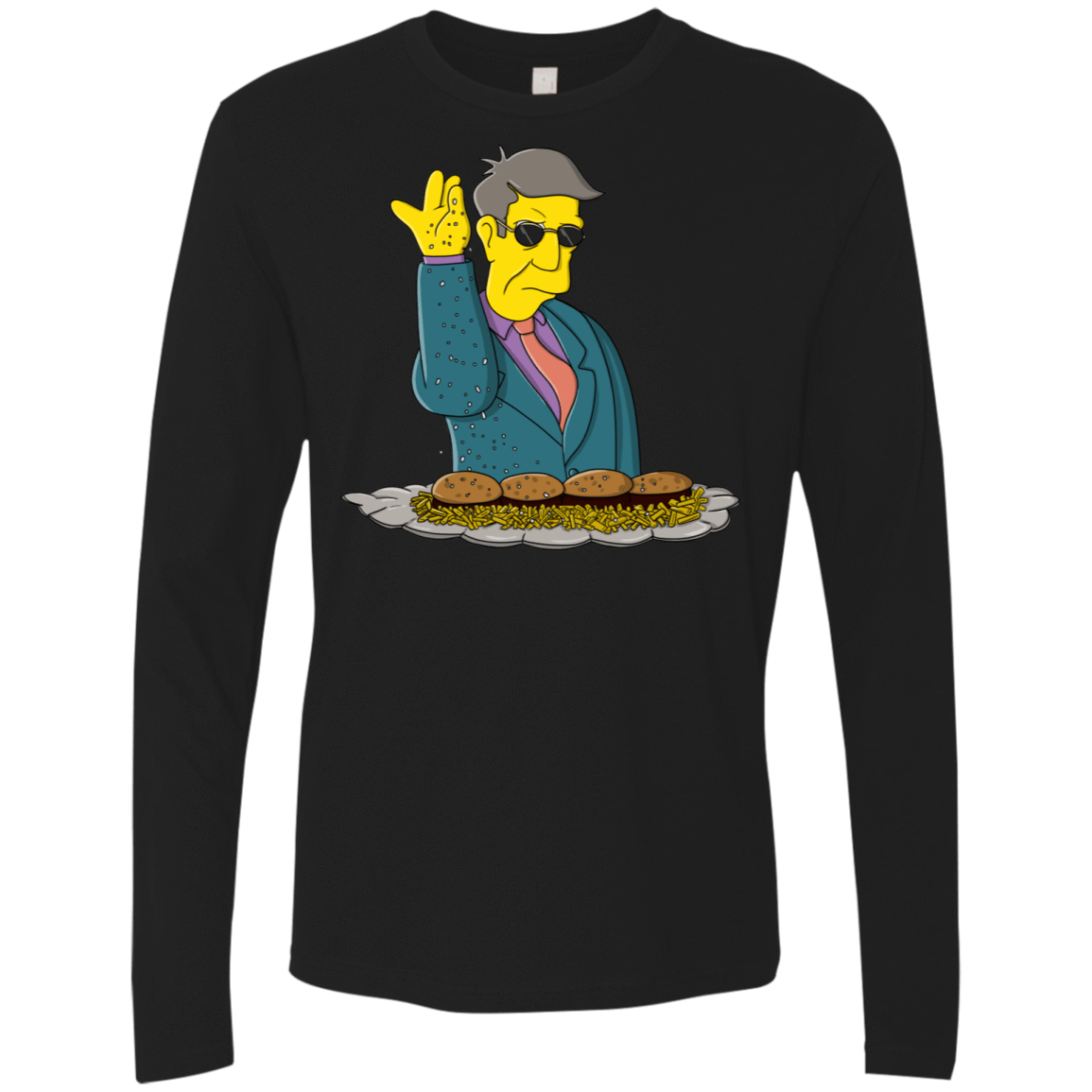 T-Shirts Black / S Skinner Bae Hams Men's Premium Long Sleeve