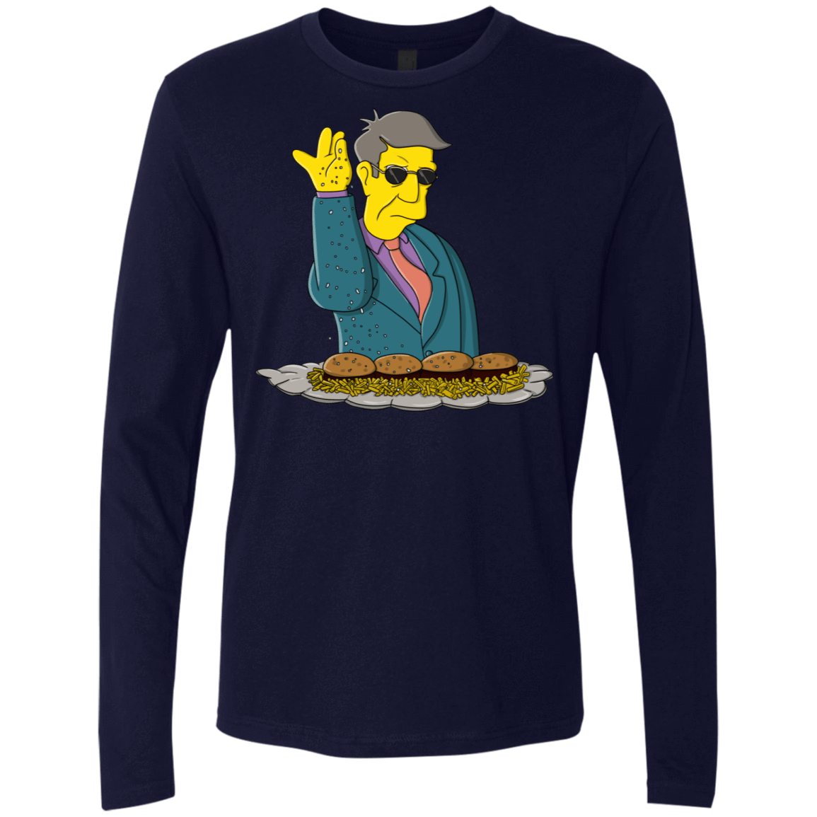 T-Shirts Midnight Navy / S Skinner Bae Hams Men's Premium Long Sleeve