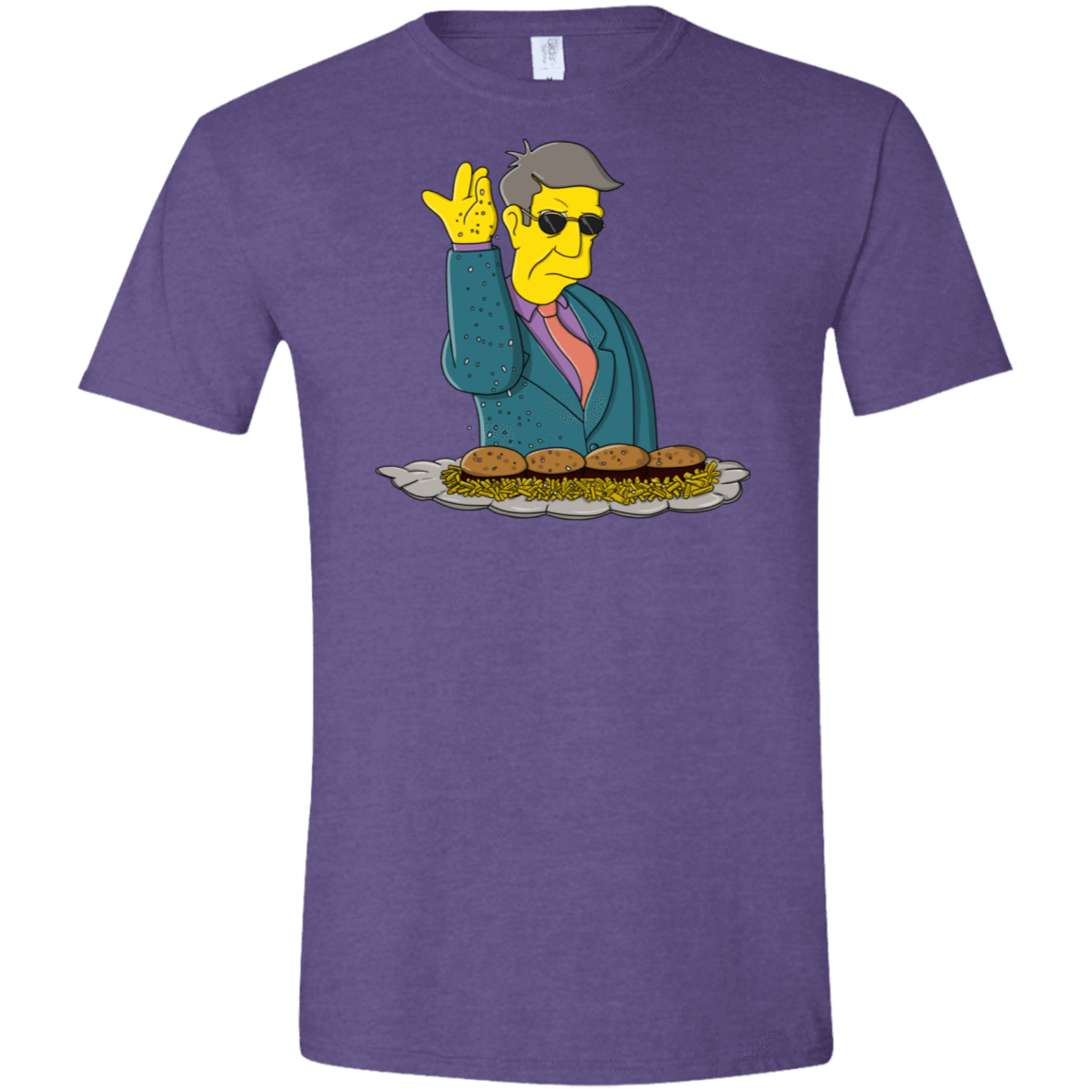 T-Shirts Heather Purple / S Skinner Bae Hams Men's Semi-Fitted Softstyle