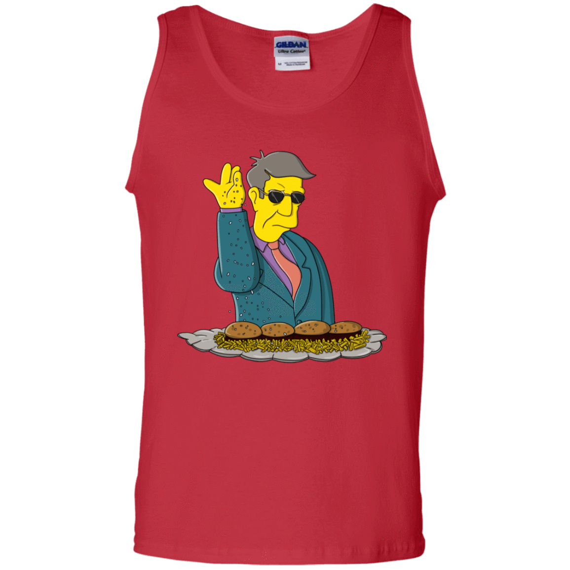 T-Shirts Red / S Skinner Bae Hams Men's Tank Top