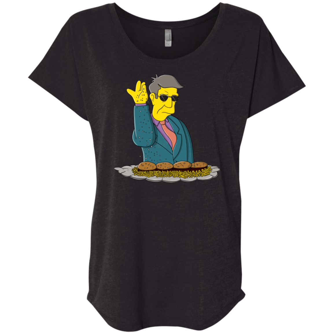 T-Shirts Vintage Black / X-Small Skinner Bae Hams Triblend Dolman Sleeve