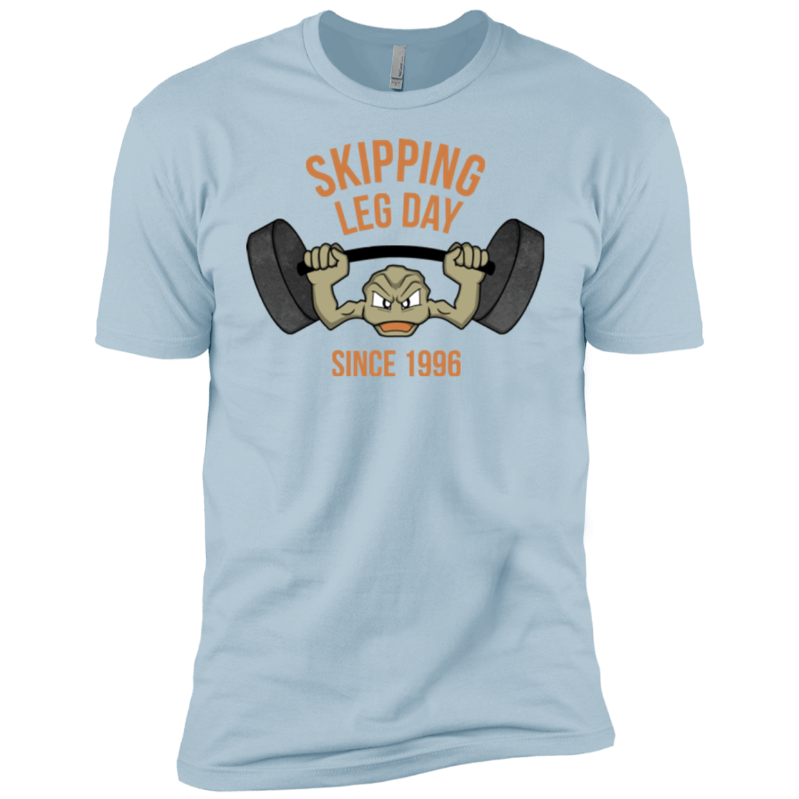 T-Shirts Light Blue / YXS Skipping Leg Day Boys Premium T-Shirt