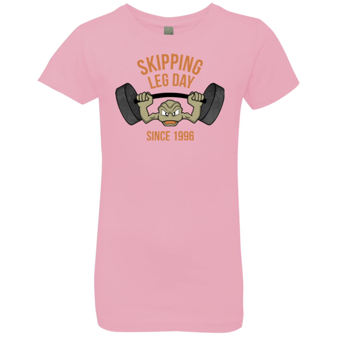 T-Shirts Light Pink / YXS Skipping Leg Day Girls Premium T-Shirt