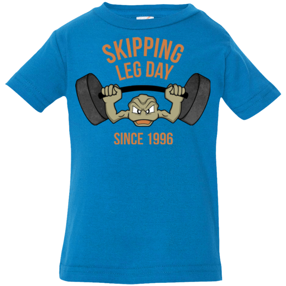 T-Shirts Cobalt / 6 Months Skipping Leg Day Infant PremiumT-Shirt