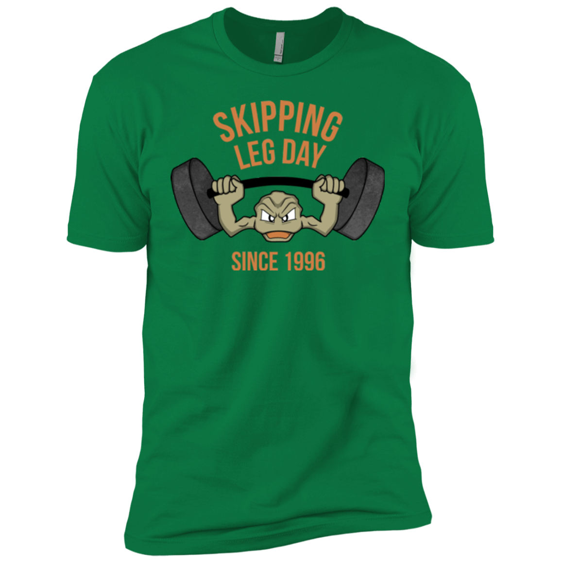 T-Shirts Kelly Green / X-Small Skipping Leg Day Men's Premium T-Shirt
