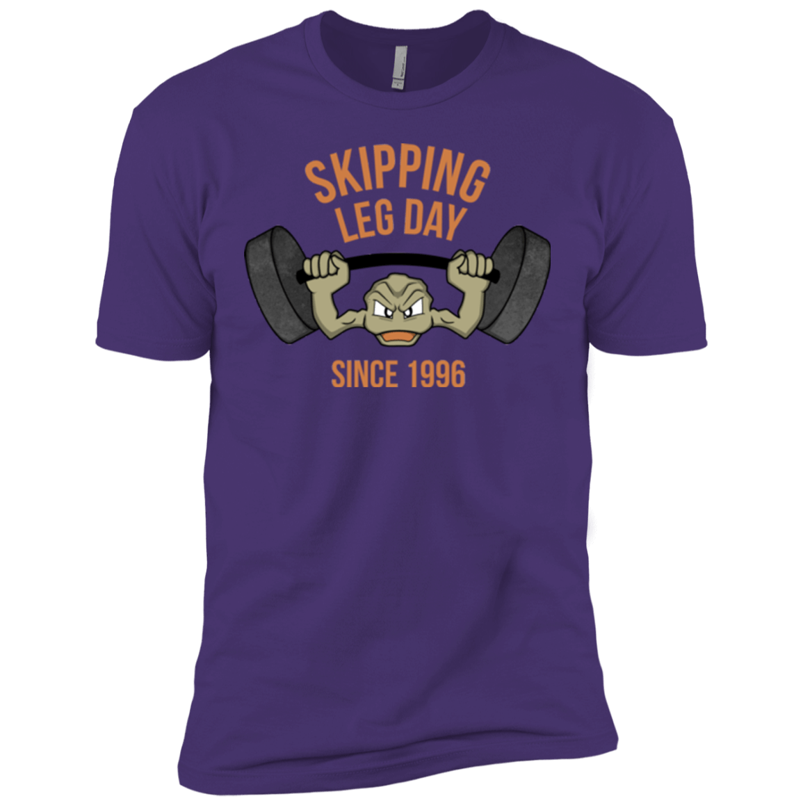 T-Shirts Purple / X-Small Skipping Leg Day Men's Premium T-Shirt