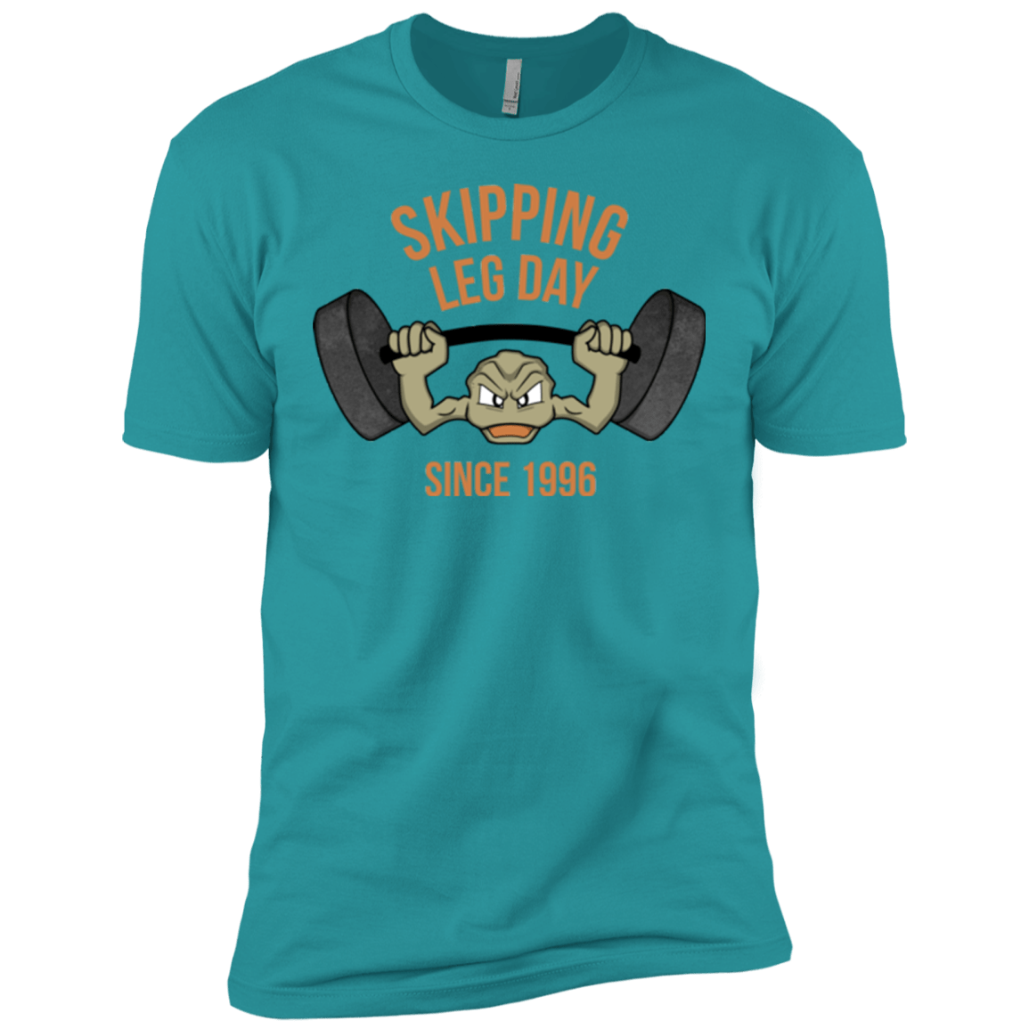 T-Shirts Tahiti Blue / X-Small Skipping Leg Day Men's Premium T-Shirt