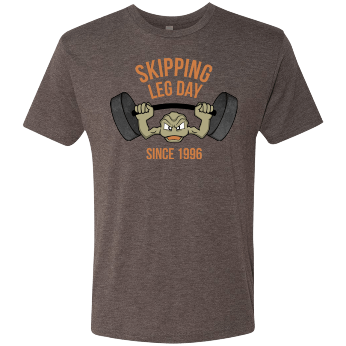 T-Shirts Macchiato / Small Skipping Leg Day Men's Triblend T-Shirt