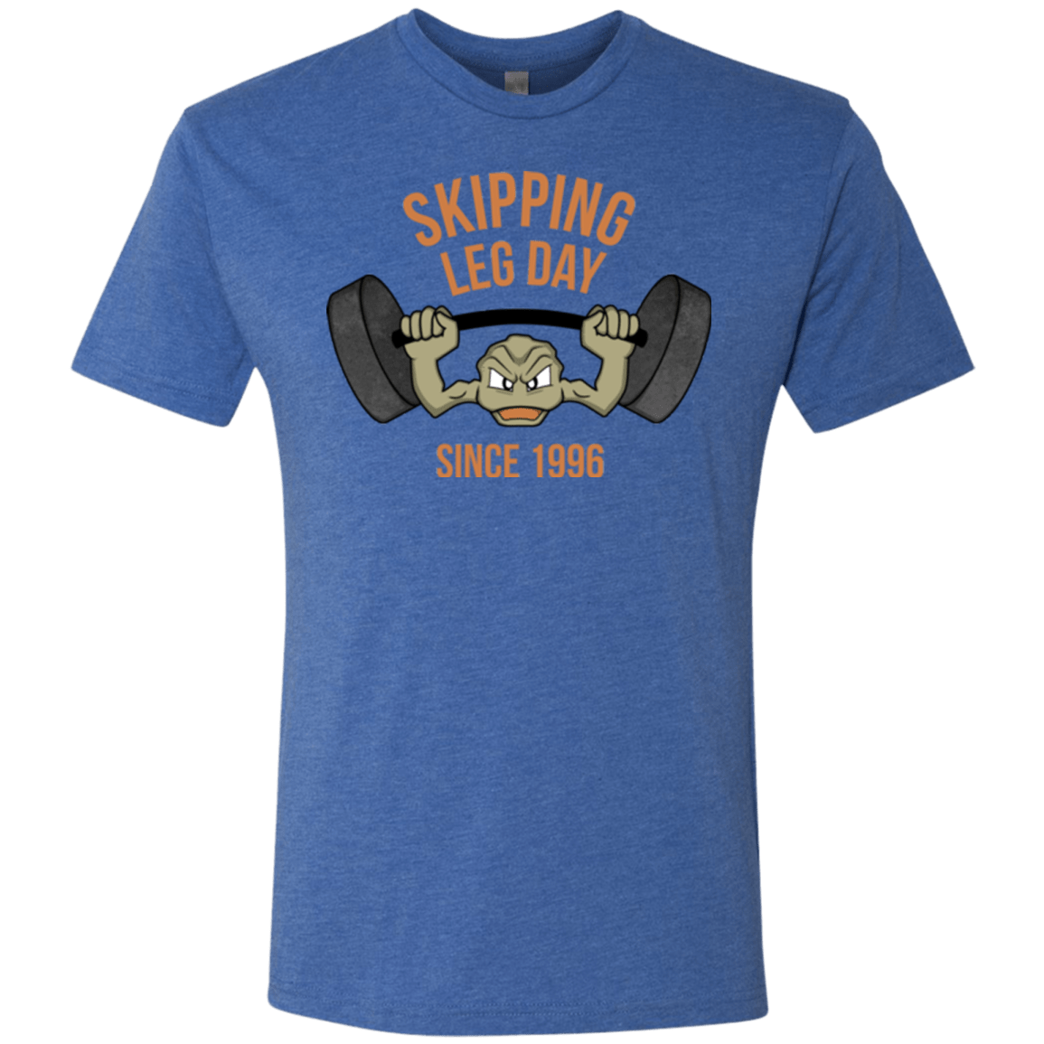 T-Shirts Vintage Royal / Small Skipping Leg Day Men's Triblend T-Shirt