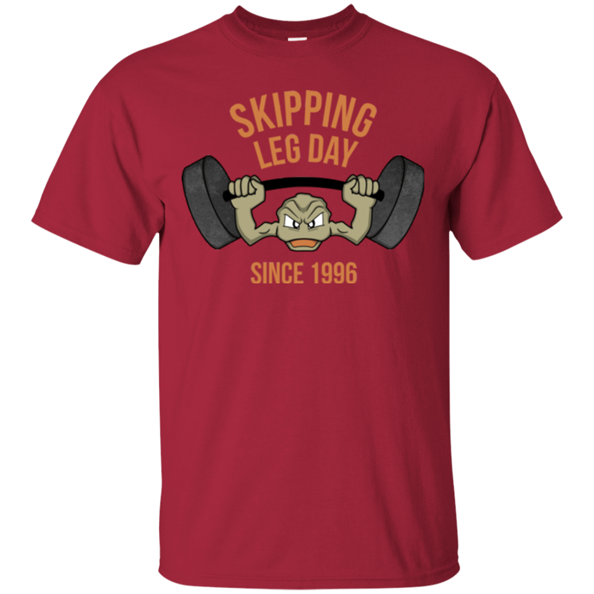 T-Shirts Cardinal / Small Skipping Leg Day T-Shirt