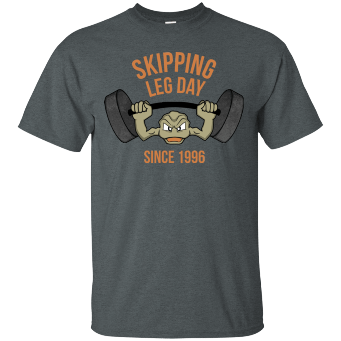 T-Shirts Dark Heather / Small Skipping Leg Day T-Shirt