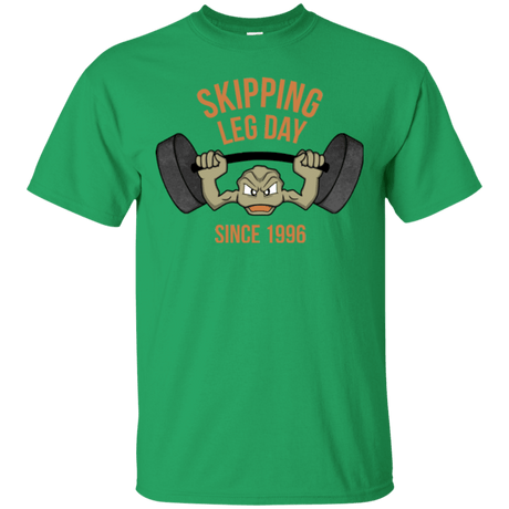 T-Shirts Irish Green / Small Skipping Leg Day T-Shirt