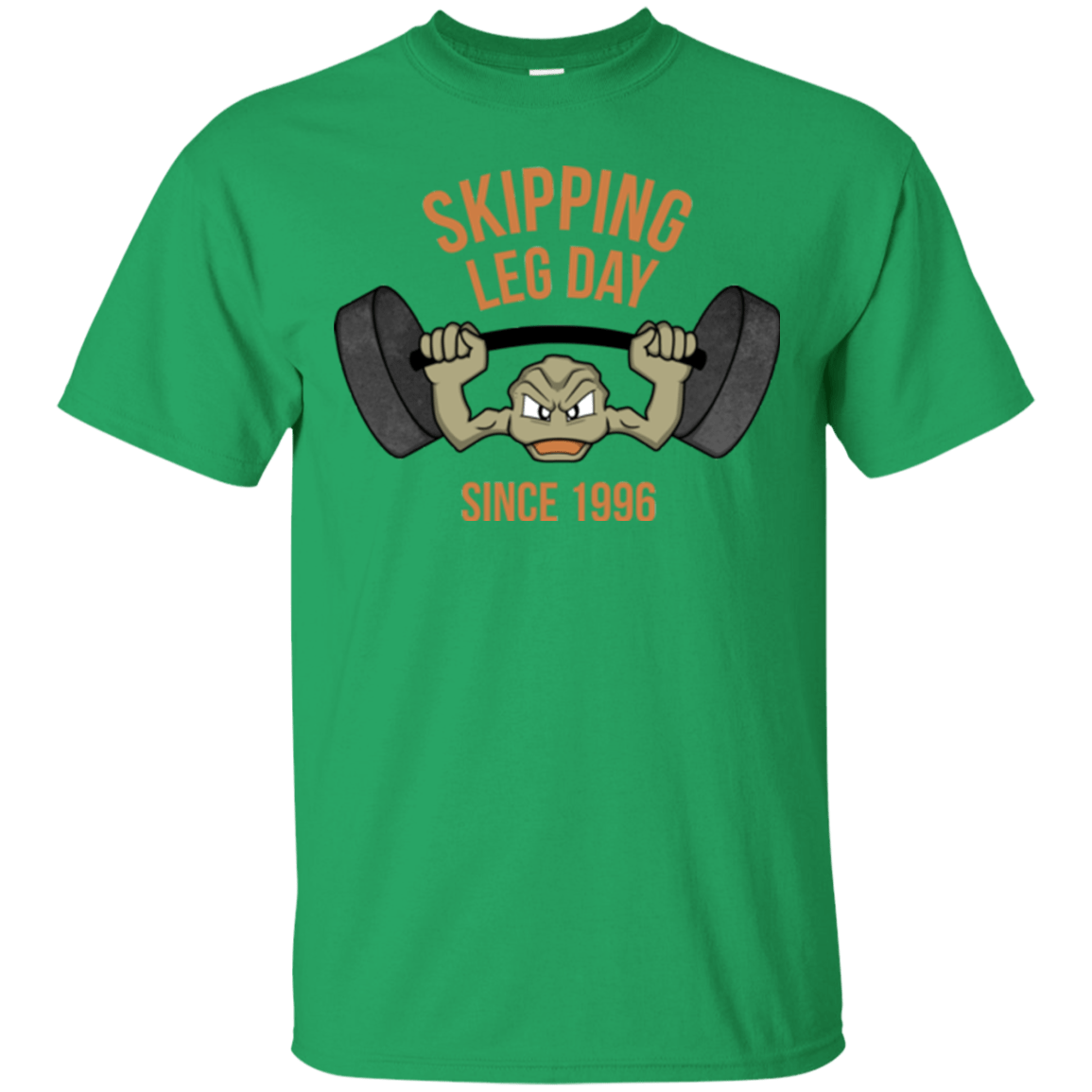 T-Shirts Irish Green / Small Skipping Leg Day T-Shirt